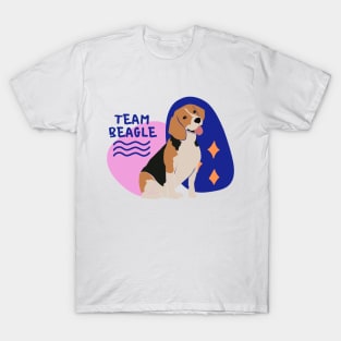Team Beagle, dog lovers, beagle lovers T-Shirt